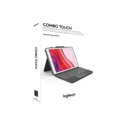 Logitech Combo Touch - Clavier et étui - avec trackpad - rétroéclairé - Apple Smart connector - QWERTY -... (920-009626)_6
